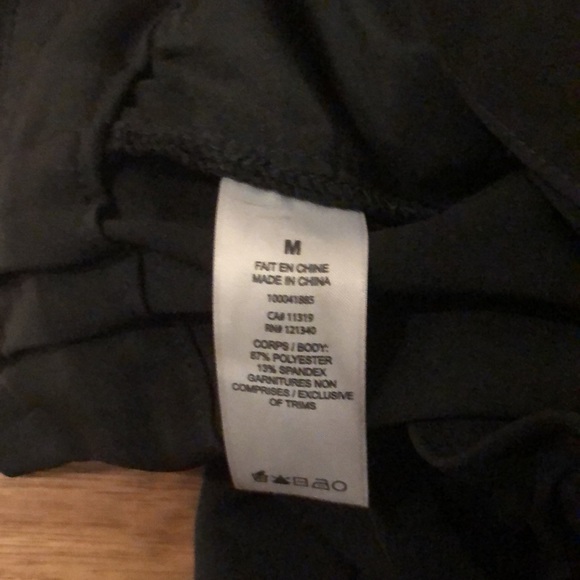 Dynamite black high waisted paper bag pants - Picture 6 of 6